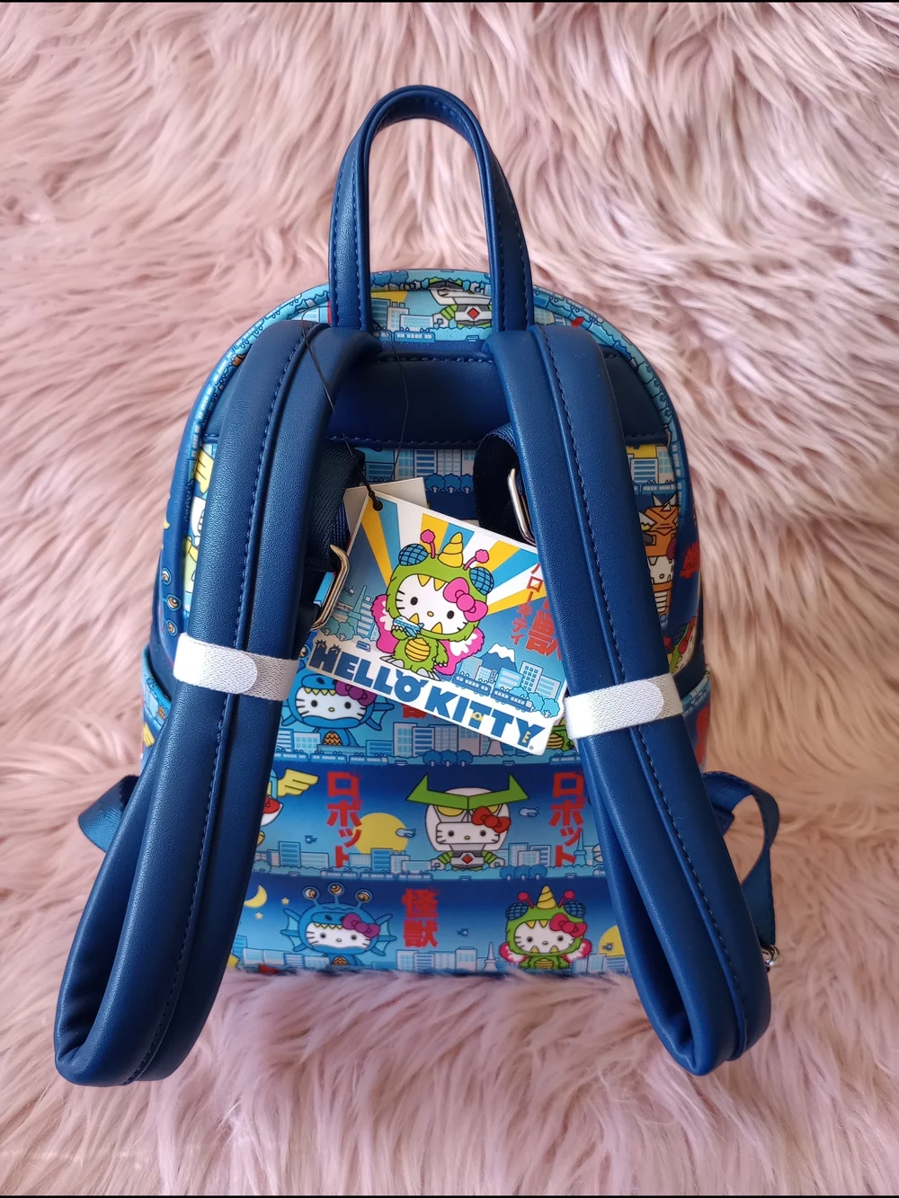SDCC 2020 Exclusive Hello Kitty Kaiju Loungefly Mini Backpack